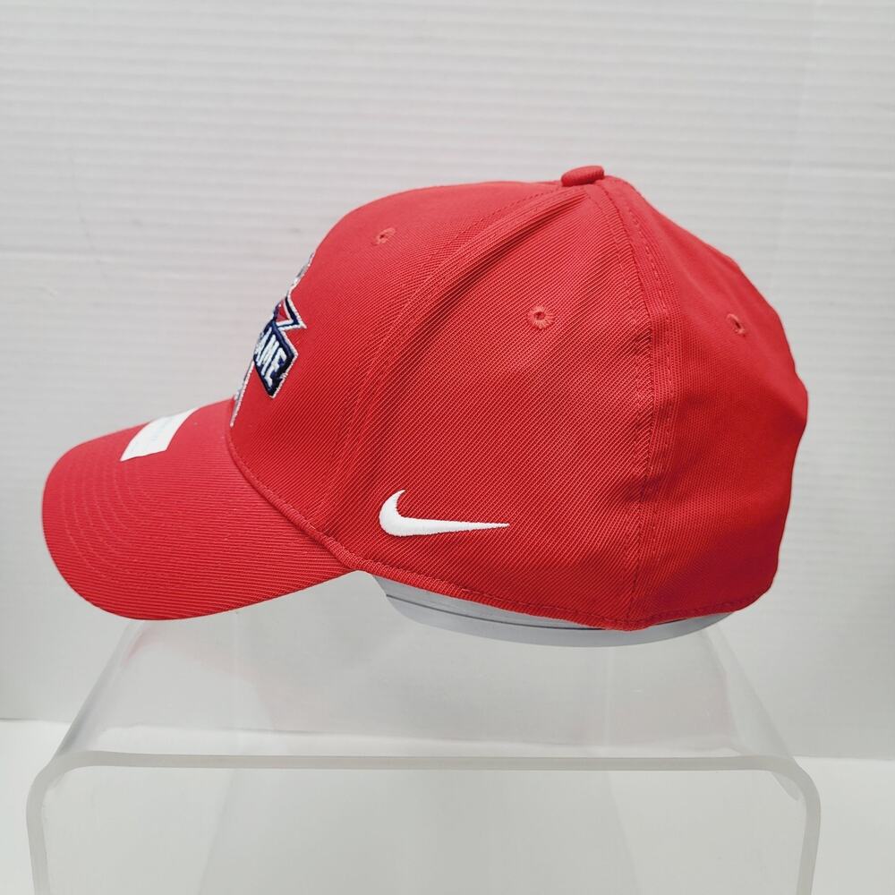 MLB 2010 All Star Game Hat Fitted One Size Nike Swoosh Flex Red White Blue Cap - Picture 6 of 11